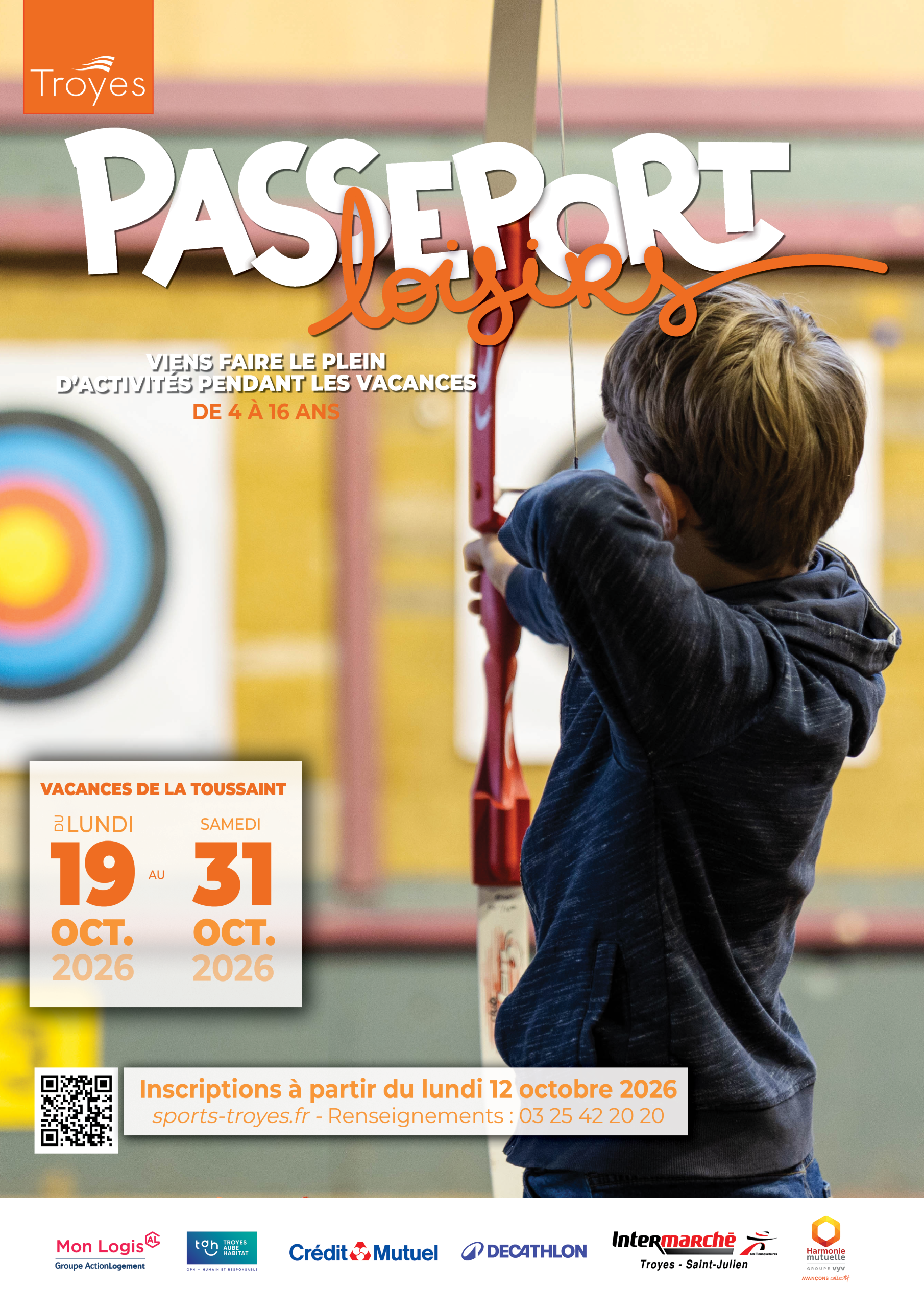 Affiche passeport loisirs