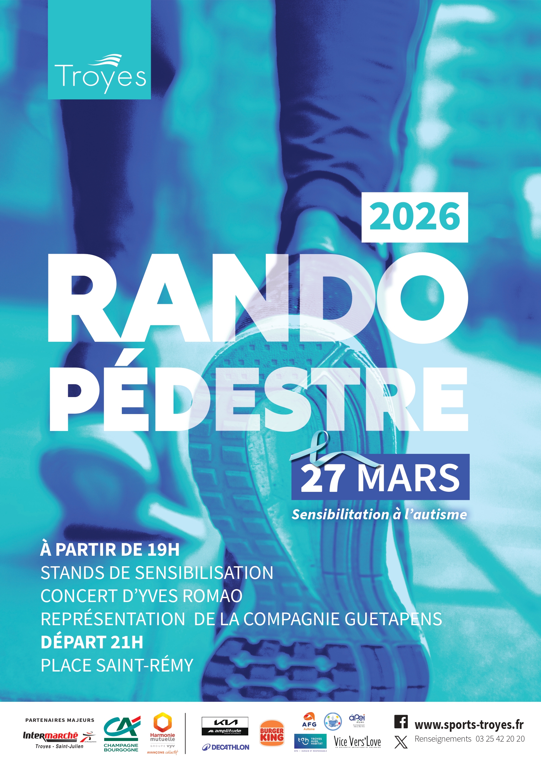 Affiche rando pédestre
