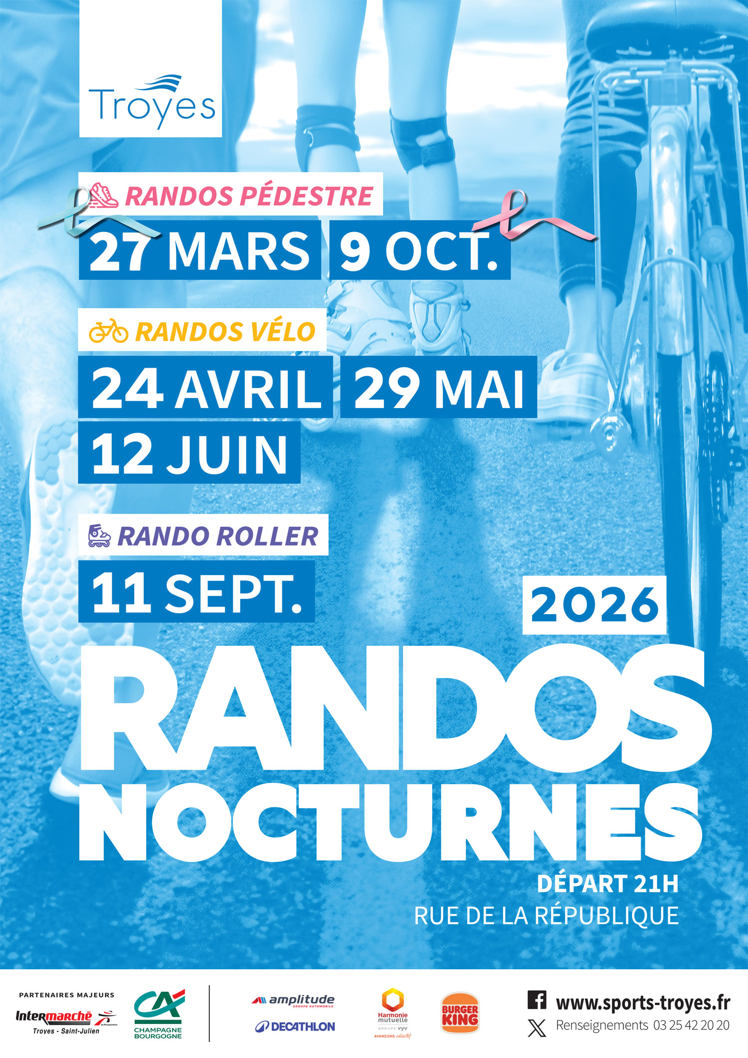 Affiche randos nocturnes
